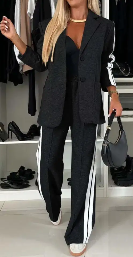 Lara Stylish Blazer Set for Women (One Set)