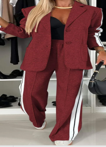 Lara Stylish Blazer Set for Women (One Set)